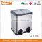 40L Two Compartments Stainless Steel Recycle Bin