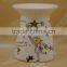 hand made ceramic fragrance oil burner with tealight candle