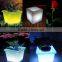 LED large plastic flower pot trays /led flower pots plastic cheap small flower pots