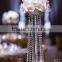 custom flower stand for wedding stage