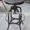 Swivel metal toledo bar stool