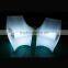 inflatable sofa with led light/garden led sofa