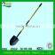 5007011 with fiberglass handle high quality digging shovel round point garden shovel