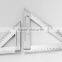 Berrylion Triangle Ruler 200mm Engineer Ruler Scale Ruler