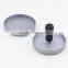 Cast Aluminium Plastic Handle Manual Burger Press