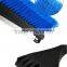 telescopic heavy-duty car snow brush with ice scraper