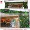 New artificial vertical garden fake green plant wall for indoor and outdoor decor