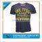 Active Flat Lock Stitching Sport Shirt With Custom Print