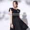 Maxnegio lace patchwork ladies fashion casual dress
