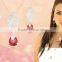 Silver Plated Ruby Studded Fashion Pendantset