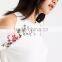 MGOO Latest Design Flora Embroidered T Shirt For Women Top Brand Raglan Sleeve Casual Wear T-shirts