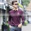 MSW0045 In 2016 the new autumn and winter male pure cotton T-shirt Lapel Mens Long Sleeve T-shirt printing brand menswear