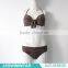 leopard grain sexy women swimwear