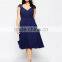 Plus Size Chiffon Midi Dress Wholesale Xxl Size Women Casual Dress