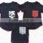 hot sale very cheap shirt Cotton Caters Short sleeve t-shirt Baby Boy Clothes YW-00326