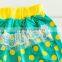 Wholesale cotton printing summer baby girl cotton shorts