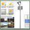 Factory wholesale price led solar garden lamp
