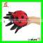 mini bug spider plush insect toys finger puppets