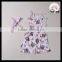 Yawoo wholesale flamingo sleeveless V neck jumpsuit children's boutique clothing