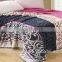 100% polyester printed super soft micro fleece blanket