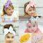 Crochet baby girl headbands