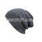 Newest fashion knitted hat scarf attached