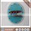 glass clock with sublimation coating, office desk wall clock