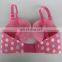 Women sexy new color pink spot seamless bras