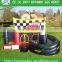 Hot sale commercial grade PVC Tarpaulin brand new inflatable bouncy castle with slide