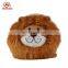 Factory Supply Customized Small Plush Stuffed Toy Round Lion Pet Animal