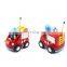 Nice design 3 channel cartoon rc car fire engine toy for sale