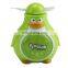 Summer electric fan mini penguin toy three color mixs