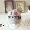 Hot selling cute desgin I love MAMA cotton baby cap