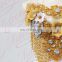 Aidocrystal Gold BRA AND BELT Sets of belly dance costumes professional for dancer