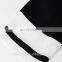 2016 Fashionable O Neck Back zipper Midi Dress Black and White Shortsleeve Women Dresses