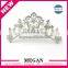 Women Wedding Crystal Flower Tiara Rhinestone Handmade Hair Crown