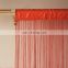 Red romantic restaurant partition string curtain