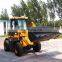 1.2ton articulated wheel loader, wheel loader with joystick control, loader with quick hitch