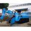 360 degree rotation crawler loader with backhoe attachment