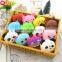 Mini Round Zipper Wristlet Coin Purse Women's Promotional Silicone Coin Change Money Wallet Bags