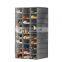 Household 8 Section Portable Hanging Shoe Shelves Storage Organizer Closet Shoes Bag organizer rack storage