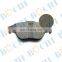 China best selling high performance semi metal ceramic brake pad for VOLVO
