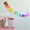 we can print logo on it bunting flag string