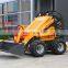 HYSOON garden loader HY380 Mini Skid Steer Loader Front Mounted Snow Blower