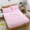 Custom factory price aloe cotton fabric reactive printing floral disposable 100% polyester fitted bed sheet