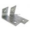 Chinese supplier custom 30 35 45 degree heavy duty black steel angle brackets for sale