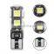 CANBUS No Error Car Accessories 9Smd 5050 12V Wedge Light Bulb Lamp T10 W5W Car Interior Led Lights