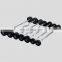 High quality gym equipment free weight barbell rod fixed barbell set