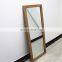 Large floor standing hotel decor pine frame living room furniture dressing mirror