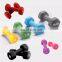Hot sale plastic coated hexagon dumbbells for bodybuilding